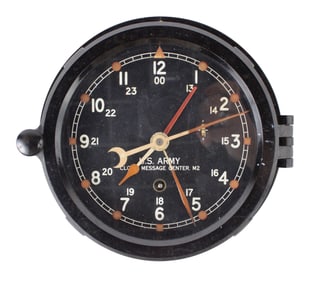 Chelsea Clock Co., U.S. Army Clock Message Center M2