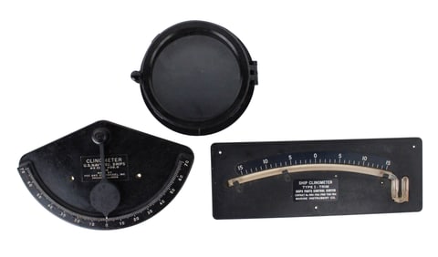 U.S. Navy Bu. Ships Clinometer
