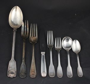 Christofle Silver Plated Arcantia Flatware