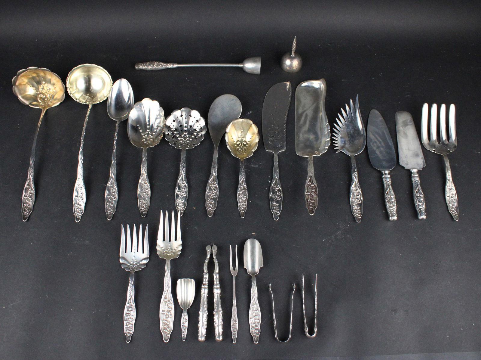 Whiting Sterling Lily of the Valley Hostess Pieces (1 of 17)