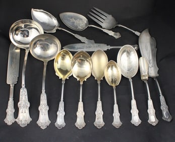 Vintage Sterling Silver Alhambra Pattern Flatware