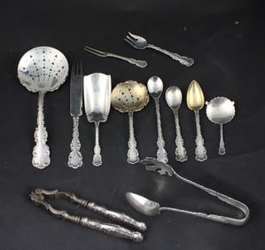 Sterling Silver 1891 Louis XV Pattern Flatware