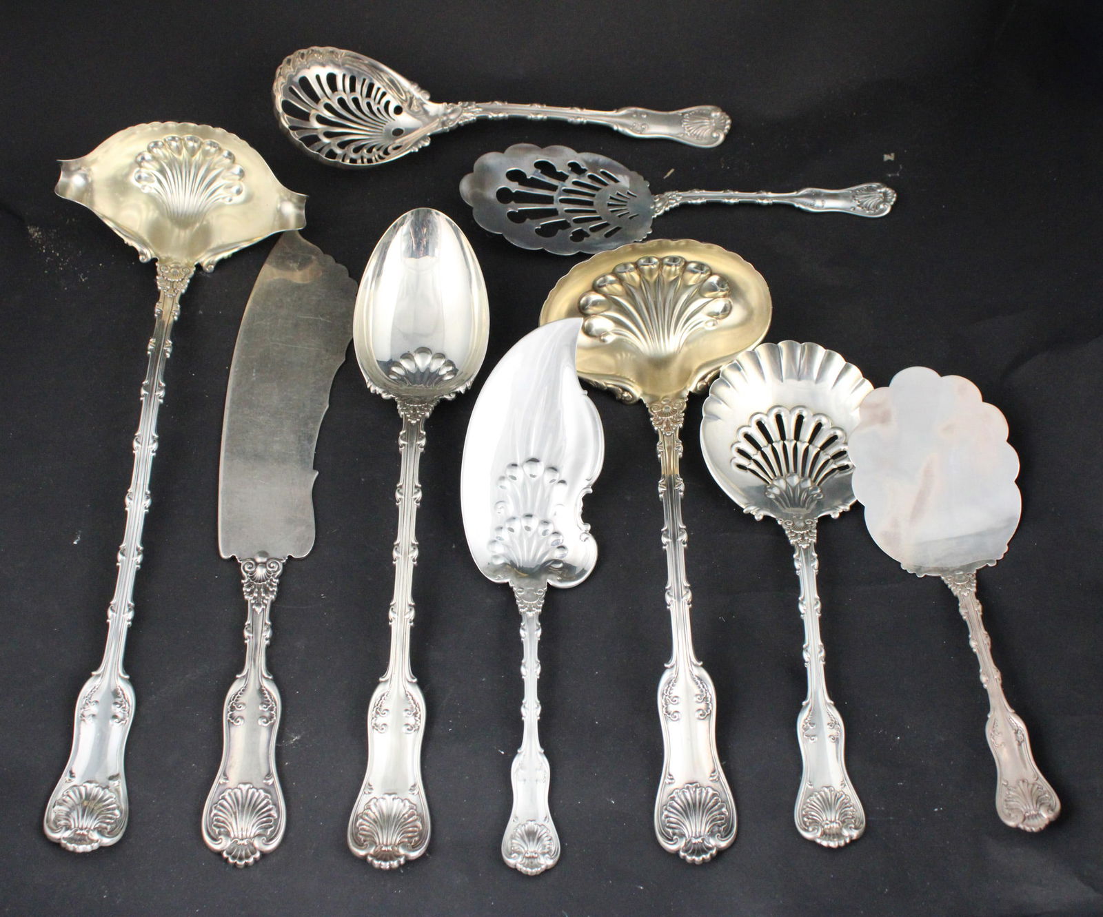 American Sterling Silver Imperial Queen Pattern Flatware (1 of 18)