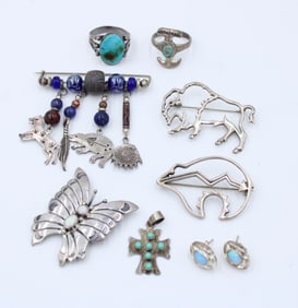 Native American Sterling Silver Jewelry