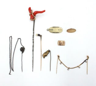 Group of Stickpins