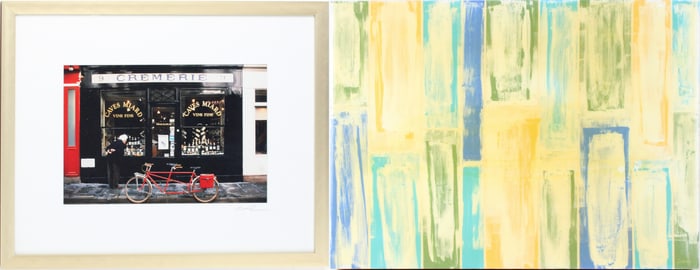 John Szabo, Abstract, Enamel on Board