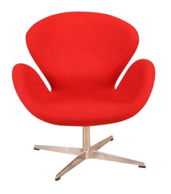 Arnie Jacobsen Fritz Hansen Swan Lounge Chair