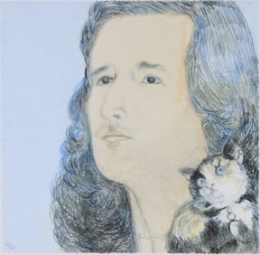Sylvia Sleigh, 1916-2010, Douglas John and Ms. Smith from Femfolio, Digital Print with Hand