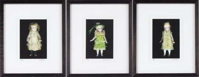 C. Rosen, Three Antique Dolls, Photographs