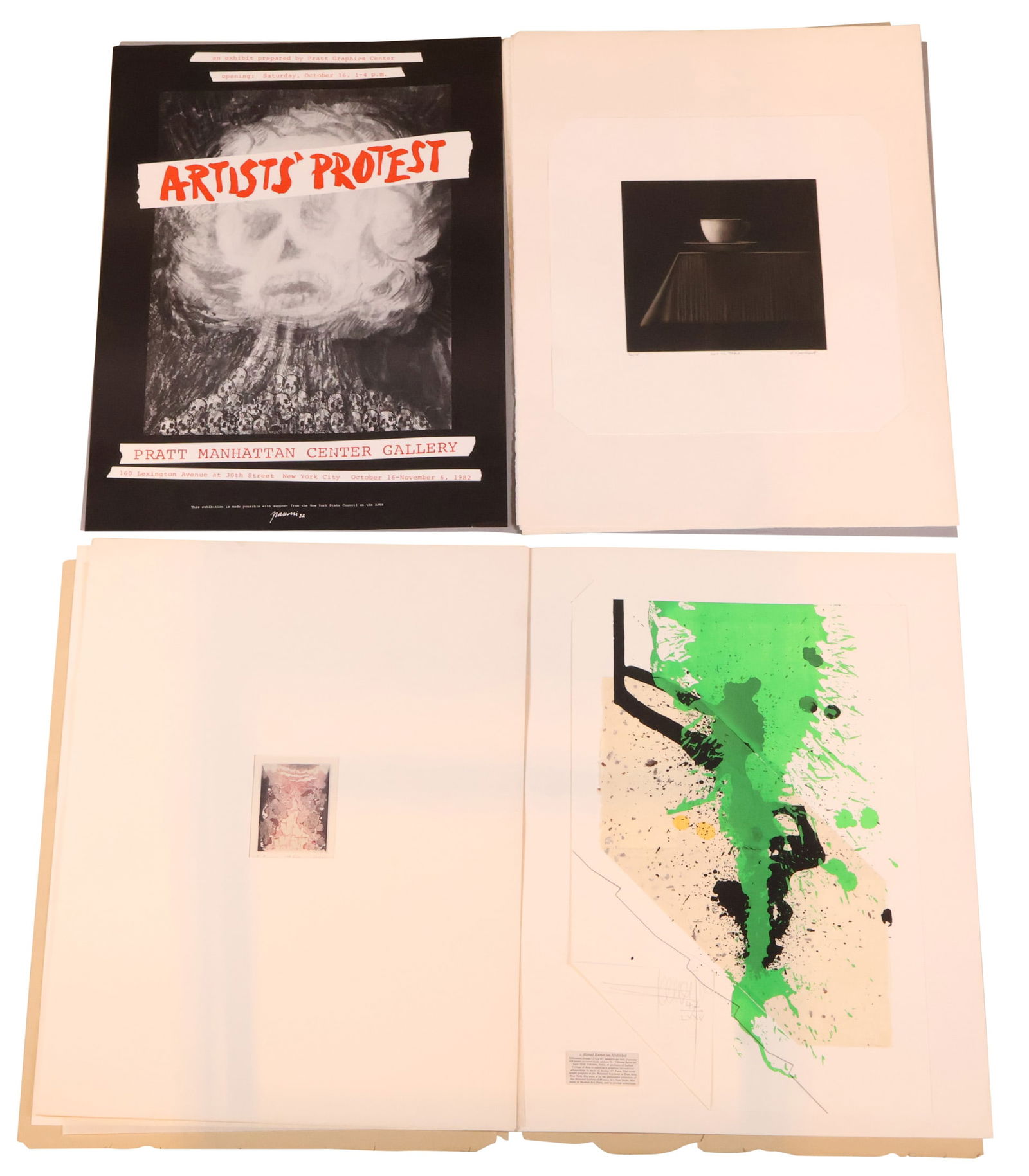 Two Portfolios of Unframed Prints (1 of 15)