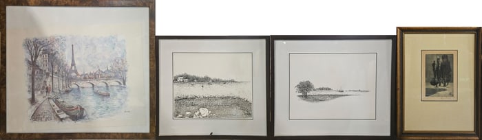 Kaplan, Two Maritime Scenes, Prints