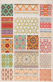 Owen Jones, 1809-1874, The Grammar of Ornament, Chromolithograph