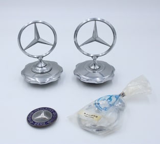 Assorted Mercedes Benz Badges & Emblems