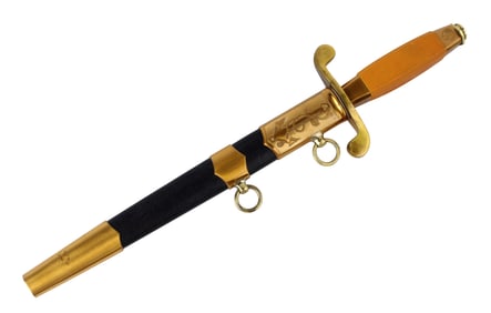 USSR Russian 1992 Navy Officer's Dress Dagger and Scabbard