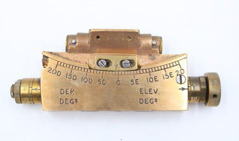 WWII Palmer "Clino" Artillery Sight