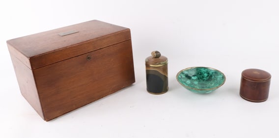 1920s Mahogany Cigar Humidor