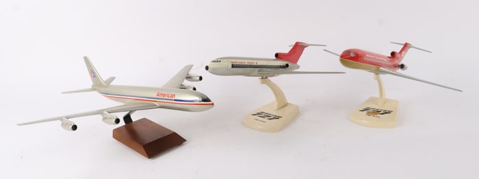 Group of Professional Grade Airplane Models