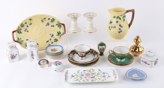 Group of Assorted Porcelain Table Articles