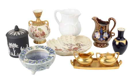 Ten Porcelain Table Articles
