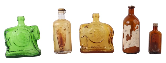 1968 Election Bottles