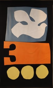 After Ivan Chermayeff, 1932-2017, Untitled, Felt Tapestry