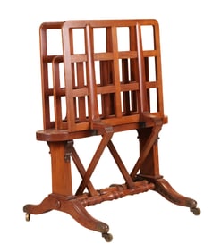 William IV Mahogany Folio Stand