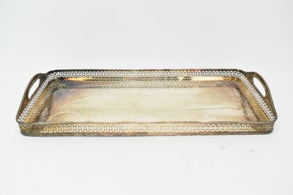 Continental Silver Double Handled Serving Tray