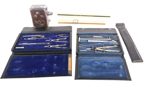 Two Vintage Architecture Tool Sets