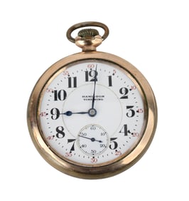 Hamilton "Time King" Conductor's Railroad Watch