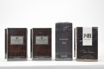 Group of Assorted Men's Cologne
