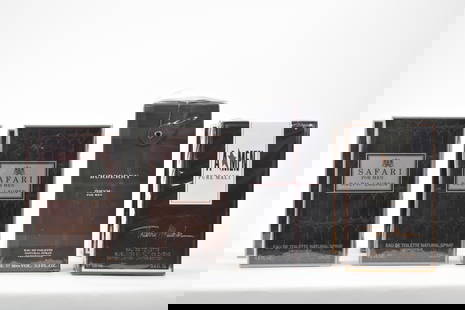 Group of Assorted Men's Cologne: Group of Assorted Men's CologneGroup of Assorted Men's Cologne. Including four Safari for Men Ralph Lauren Eau De Toilette Natural Spray 4.2 OZ, two A*MEN Theirry Mugler Eau De Toilette 3.4 OZ and a B