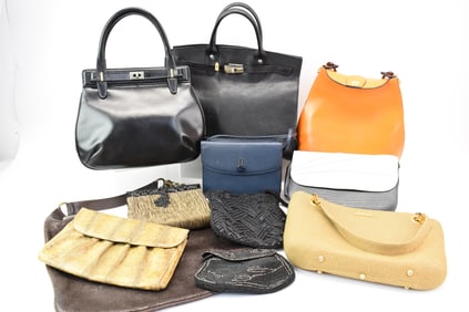 Group of 10 Assorted Ladies Purses and Handbags