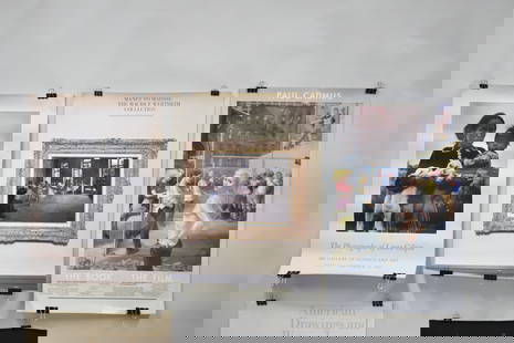 Group of Assorted Gallery Posters: Group of Assorted Gallery PostersGroup of Assorted Gallery Posters. Comprising Paul Cadmus The Book The Film autographed in pen, American Drawings and Watercolors from the Amherst College Collection,