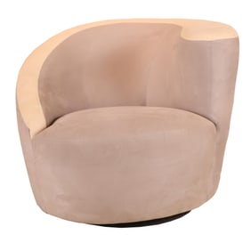 Vladimir Kagan Swivel Nautilus Chair