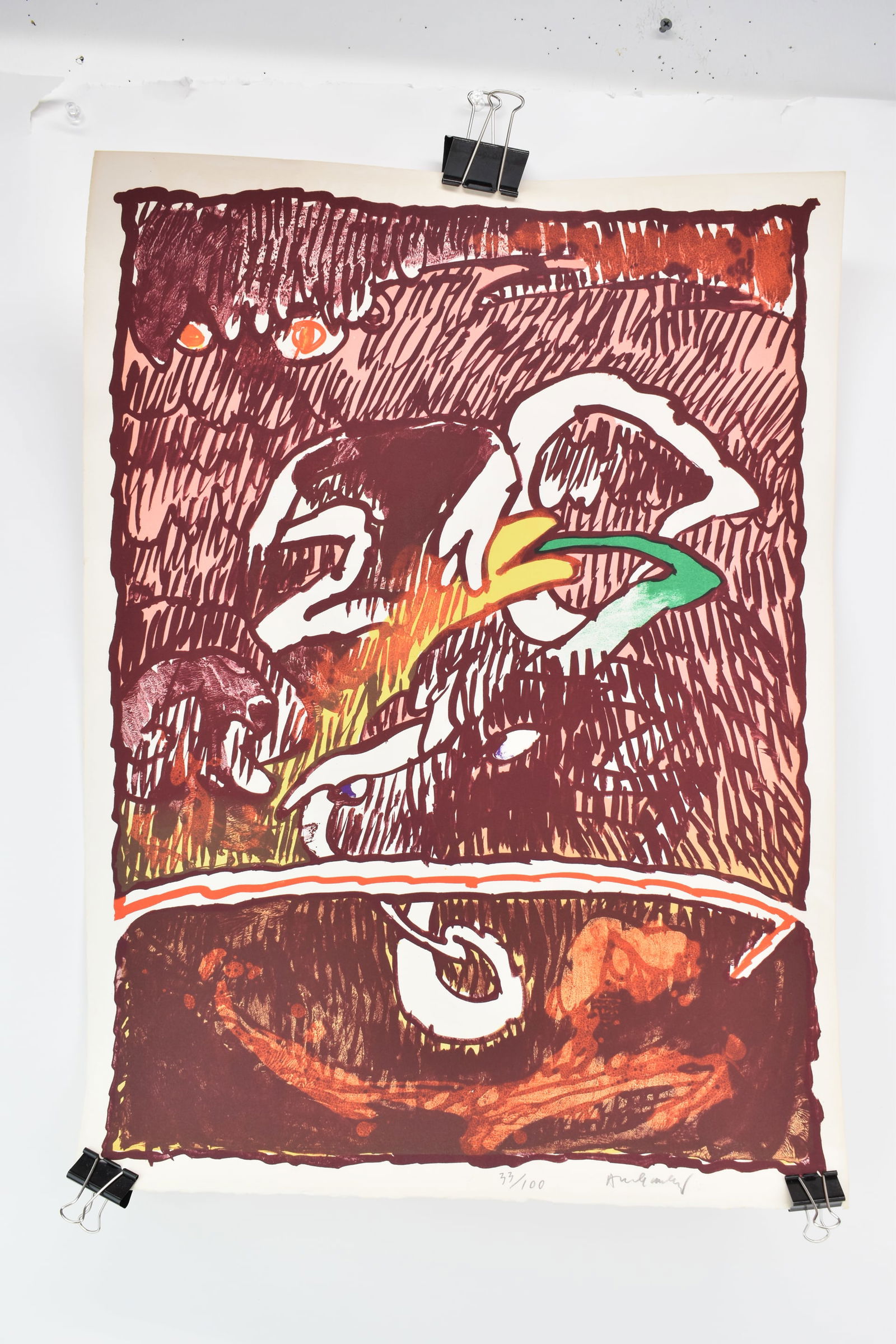 Pierre Alechinsky Limited Edition Signed Print (1 of 6)