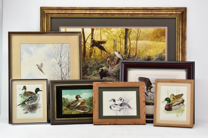 Vintage Christopher Walden Vixen Dinner Pheasant Print