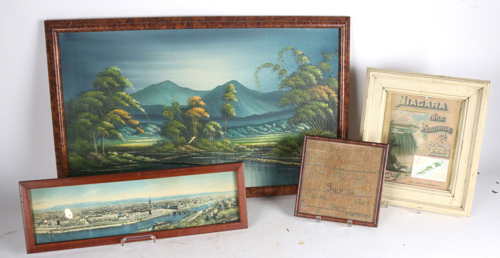Three Framed Prints and Paintings of Landscapes (1 of 20)