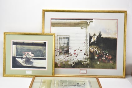 Andrew Wyeth, American 1917-2009, Three Poster, Prints