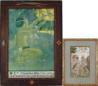 Elizabeth Morris, Little Hiawatha, Print