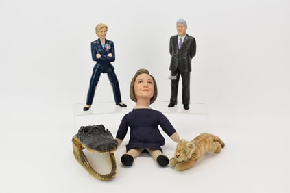 Bill and Hillary Clinton Dolls
