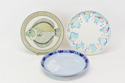 Tiffany & Co 2002 Italian Snowman Tray