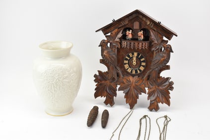 German Black Forest Style Cuckoo Clock