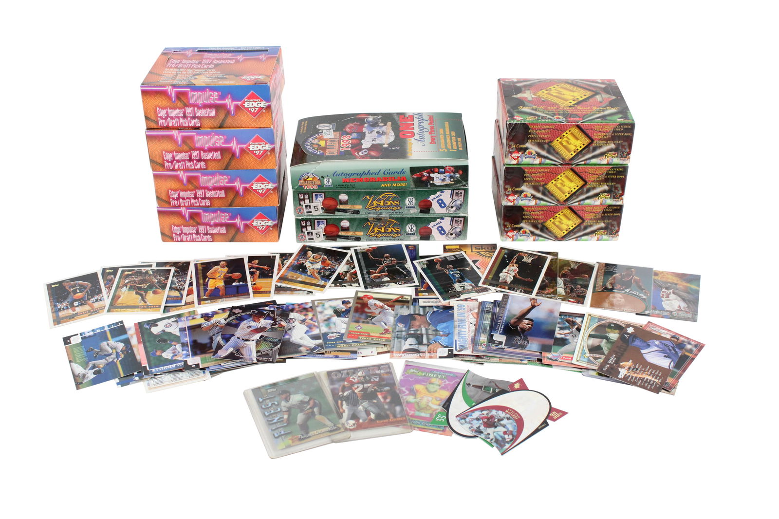 Large Group of Assorted Sports Cards (1 of 17)