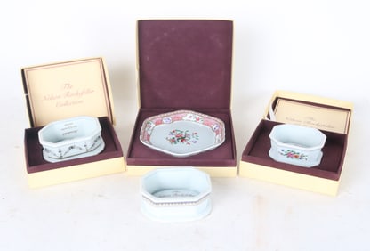 Nelson Rockefeller Collection Decorated Porcelain Items
