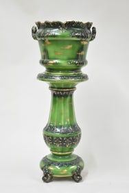 Haynes Porcelain Jardinière on Stand