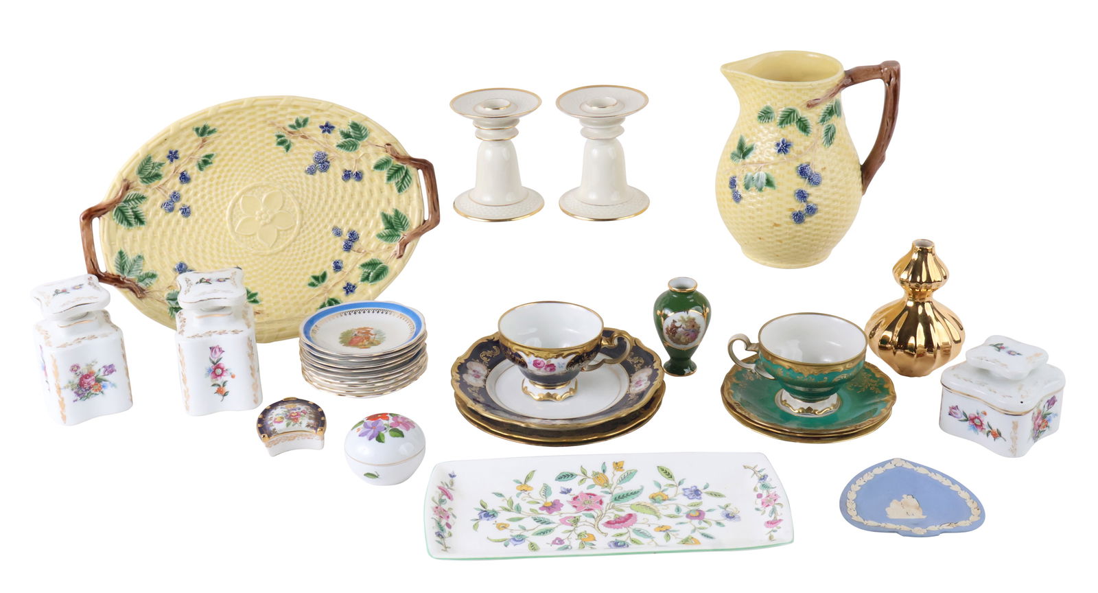 Group of Assorted Porcelain Table Articles (1 of 12)