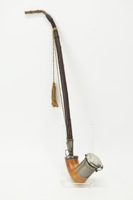 Antique Commemorative Smoking Pipe of Fort Donelson