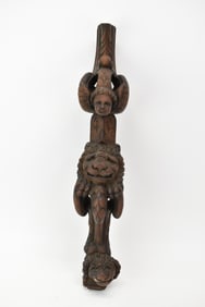 Antique Carved Wooden Architectural Element