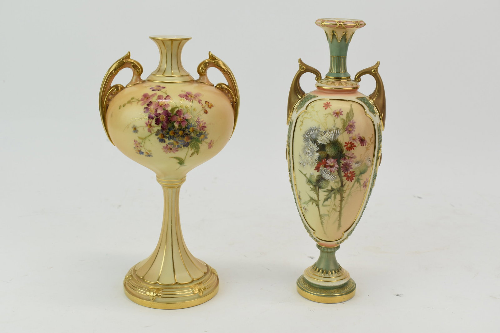 Royal Worcester Double Handled Vase (1 of 8)