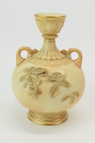 Royal Worcester For Tiffany & Co Double Handled Vase